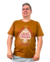 Camiseta Estampada Stone Age Poker Ocre