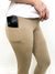 Legging Bolso Celular Latte