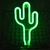 Adorno estilo Neon Cactus - comprar online