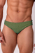 Sunga ultra slim verde lodo canelado - comprar online