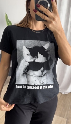 Remera cat - comprar online