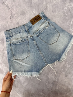 Short pollera jeans - comprar online