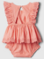 GAP Baby Vestido 2 Piezas Outfit Coral en internet