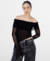 TOP TULE FATALE PRETO - loja online