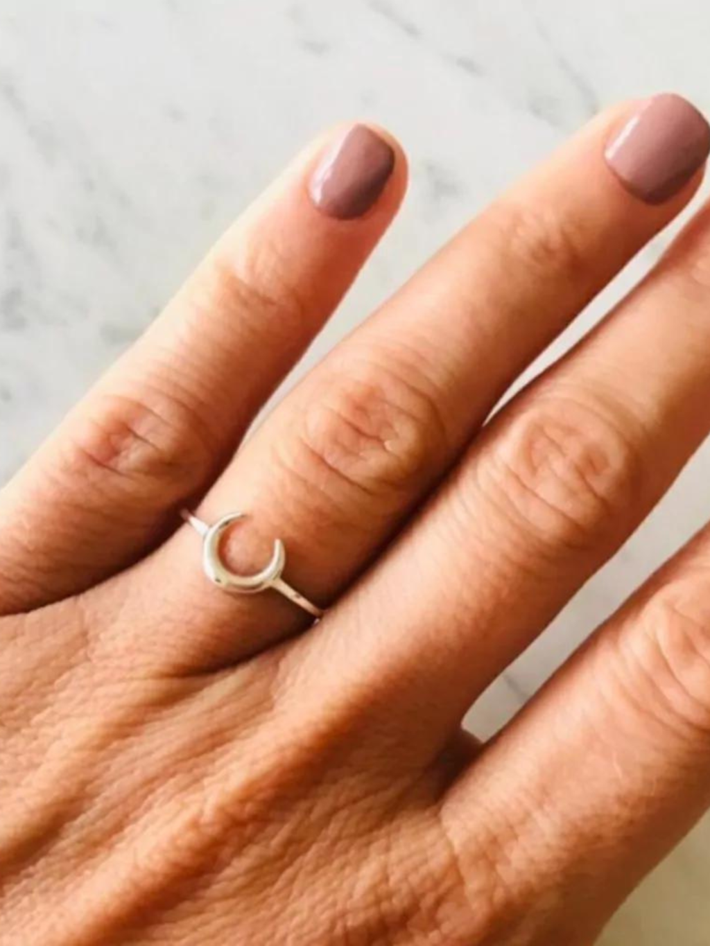 Anillo luna invertida Comprar en effronjoyas