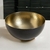 BOWL DE ACERO INOXIDABLE BLACK & GOLDEN NISHA 30X14 CM - comprar online