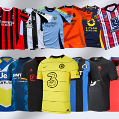 MYSTERY BOX CAMISETAS DE CLUBES EUROPEOS: 2 A 5 PRENDAS