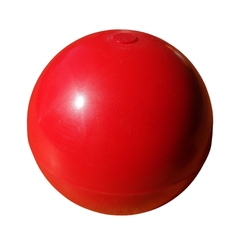 Bola contato 100mm Profissional Vermelha