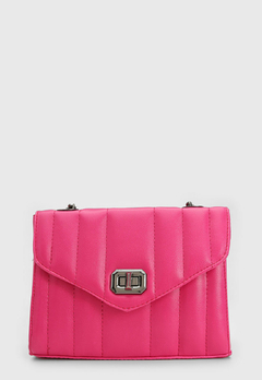 Bolsa Maria Milão Matelassê Pequena Pink - comprar online