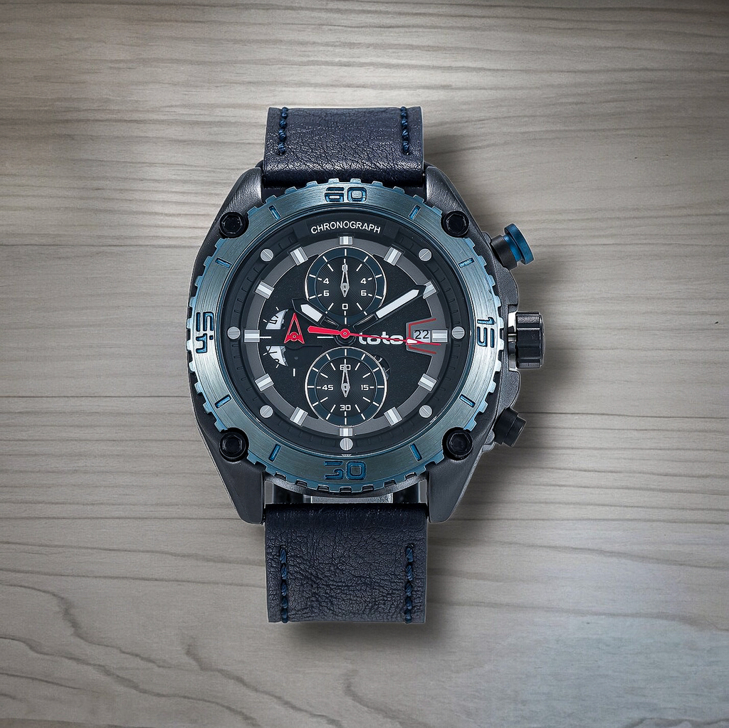 RELOJ CUERO HOMBRE