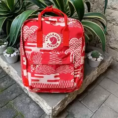 Mochila kanken roja hotsell