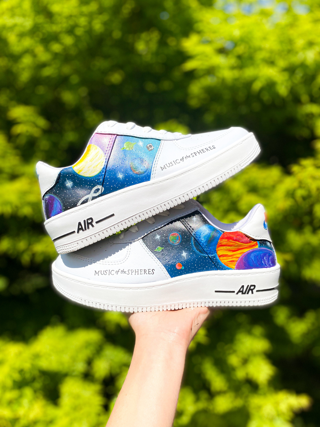 Zapatillas nike pintadas a mano sale