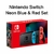 Nintendo switch cinza neon azul vermelho - comprar online