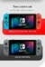 Nintendo switch cinza neon azul vermelho na internet