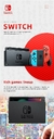Nintendo switch cinza neon azul vermelho - loja online
