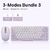 Baseus-Combo de teclado e mouse sem fio, mouse Bluetooth, 2.4GHz, USB, Nano Rece na internet