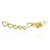 Brinco Ear Cuff Corações - Banho 18k