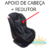 REPOSIÇÃO: Redutor Universal + Apoio de Cabeça Estofado para Cadeira Veicular Preto - comprar online