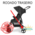 REPOSIÇÃO: Rodado Traseio Completo (Rodas + Freio) para Carrinho Tutti Baby Hórus Preto