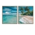 Conjunto de Quadros Decorativos Lagoa Azul - comprar online