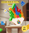 Torre 3D TETRA - Juguete Educativo Interactivo