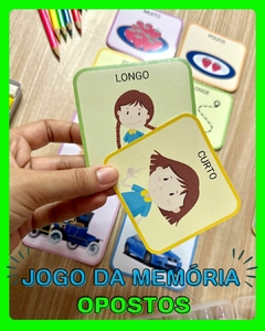 JOGO DA MEMÓRIA OPOSTOS