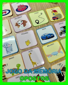 JOGO DA MEMÓRIA OPOSTOS