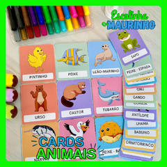 CARDS ANIMAIS - comprar online