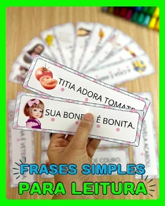 Imagem do FRASES SIMPLES PARA LETURA