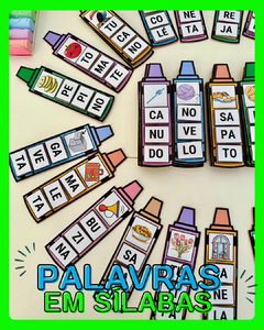 PALAVRAS EM SÍLABAS - comprar online