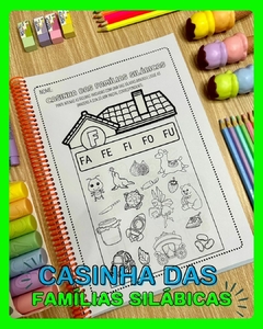 Imagem do CASINHA DAS FAMÍLIAS SILÁBICAS