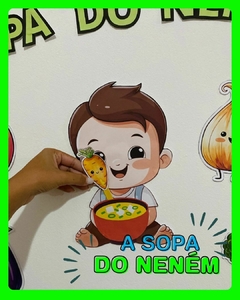 PROJETO ALIMENTAÇÃO SAUDÁVEL - A SOPA DO NENÉM - Escolinha do Maurinho