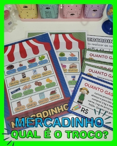 MERCADINHO - QUAL É O TROCO? - Escolinha do Maurinho