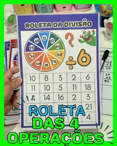 ROLETA DAS OPERAÇÕES MATEMÁTICAS - loja online