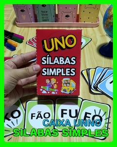 Imagem do UNO DAS SÍLABAS SIMPLES