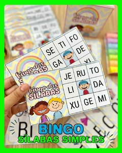 BINGO SÍLABAS SIMPLES na internet