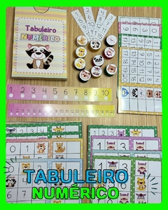 TABULEIRO NUMÉRICO - Escolinha do Maurinho