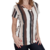 Blusa Listrada em Viscolycra Elegante Casual - comprar online