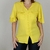 Camisa Feminina Elegante Manga Curta Flare Luxo Social - loja online