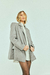 Blazer Linho Puro Gray