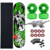 Skate Montado Black Sheep Profissional Green Cloud