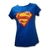 REMERA SUPERMAN KAL-EL AZUL DAMA SMALL