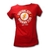 REMERA FLASH RUNNING CLUB DAMA ROJA SMALL