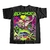 REMERA NEGRA RICK AND MORTY 10 XL ZOMBIES BTTF