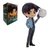 FIGURA DETECTIVE CONAN Q POSKET -HEIJI HATTORI-(VER.A) 14CM 18031