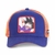 GORRA GOKU AZUL FRANCIA Y NARANJA RECUADRO ROJO DRAGON BALL Z