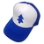 GORRA TRUCKER DIPPER LOGO AZUL Y BLANCA