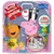 MEGA COLORES PARA ARMAR PEPPA PIG DANNY CAT FLOW PACK DDN22 N1