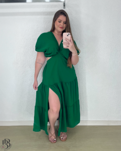 Vestido Karoline - Verde - comprar online