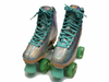 Holographic Candy Girl Roller Skates